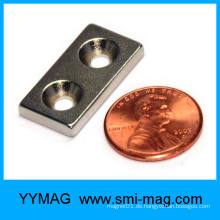 Fertig montierbare Magneten mit Senkbohrung